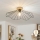 Brilagi - LED Přisazený lustr CERIA WIRE 1xE27/40W/230V pr. 60 cm černá/dub