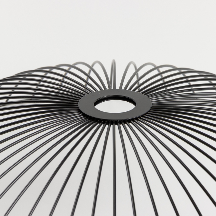 Brilagi - LED Přisazený lustr CERIA WIRE 1xE27/40W/230V pr. 60 cm černá/dub