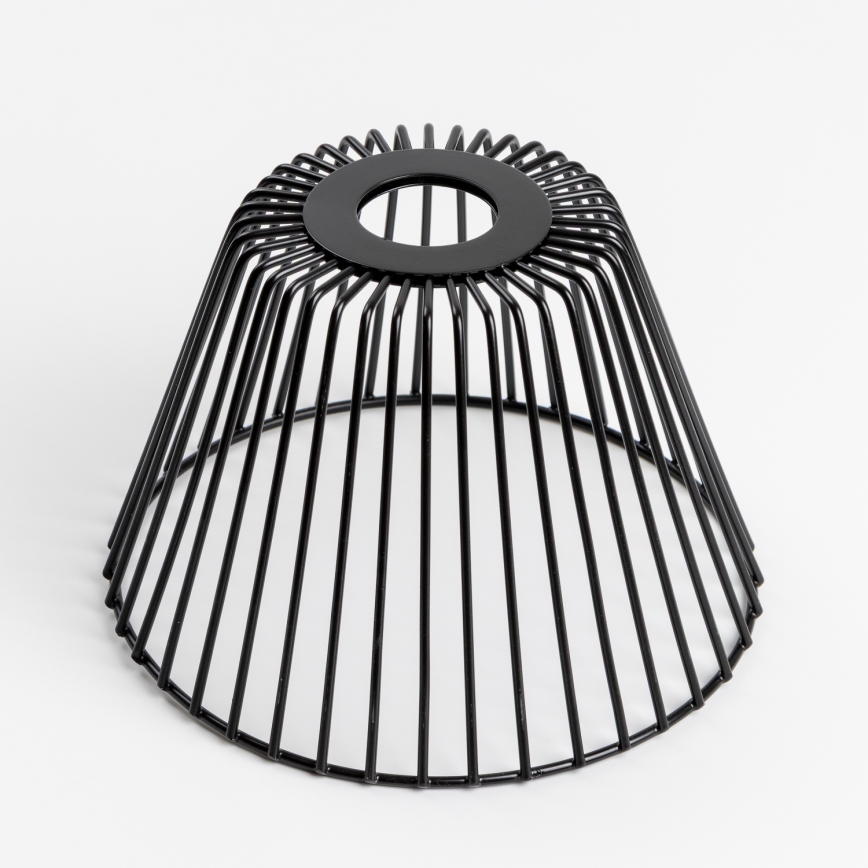 Brilagi - LED Přisazený lustr CERIA WIRE 1xE27/40W/230V pr. 80 cm černá/dub