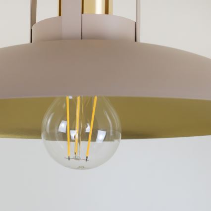 Brilagi - LED Přisazený lustr FLAMENGO 1xE27/60W/230V béžová