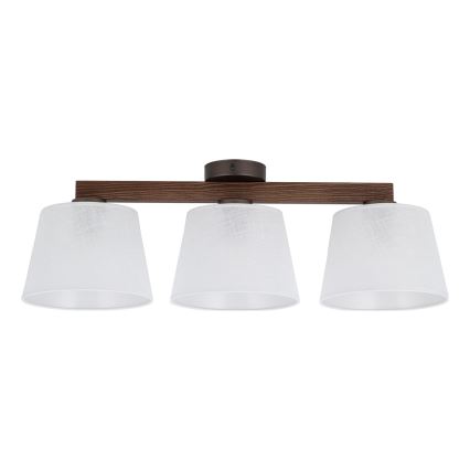 BRILAGI - LED Přisazený lustr LATTE 3xE27/15W/230V borovice/bílá