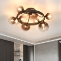 Brilagi - LED Přisazený lustr MILLA 10xG9/3W/230V hnědá/kouřová hnědá