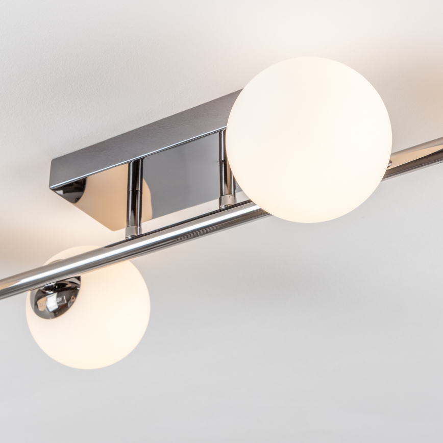 Brilagi - LED Přisazený lustr MILLA 4xG9/3W/230V černý chrom/bílá