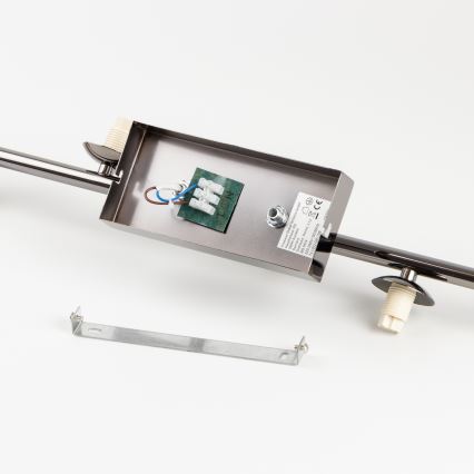 Brilagi - LED Přisazený lustr MILLA 4xG9/3W/230V černý chrom/kouřová