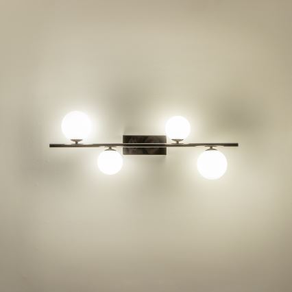 Brilagi - LED Přisazený lustr MILLA 4xG9/3W/230V lesklý chrom/bílá