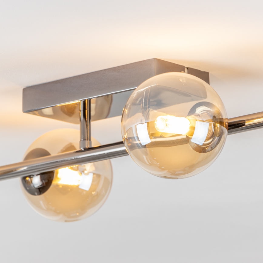 Brilagi - LED Přisazený lustr MILLA 4xG9/3W/230V lesklý chrom/zlatá