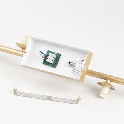 Brilagi - LED Přisazený lustr MILLA 4xG9/3W/230V zlatá/bílá