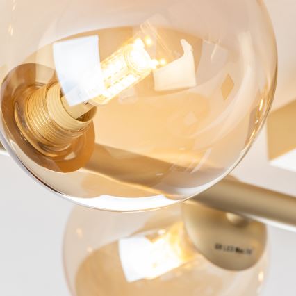 Brilagi - LED Přisazený lustr MILLA 4xG9/3W/230V zlatá