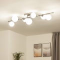 Brilagi - LED Přisazený lustr MILLA 7xG9/3W/230V černý chrom/bílá