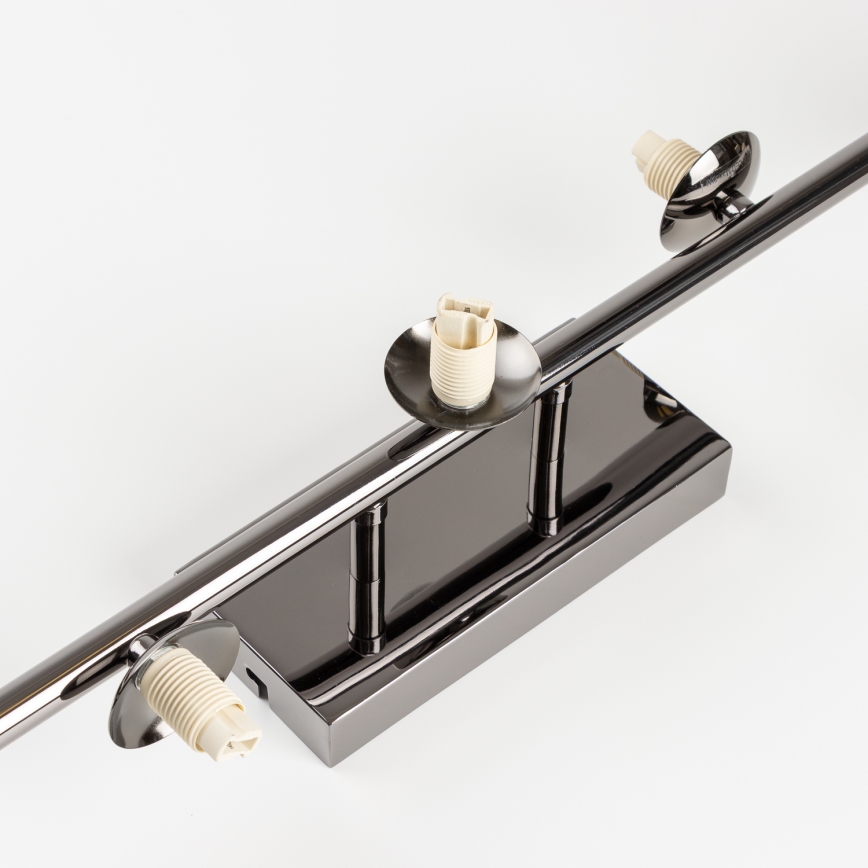 Brilagi - LED Přisazený lustr MILLA 7xG9/3W/230V černý chrom/bílá