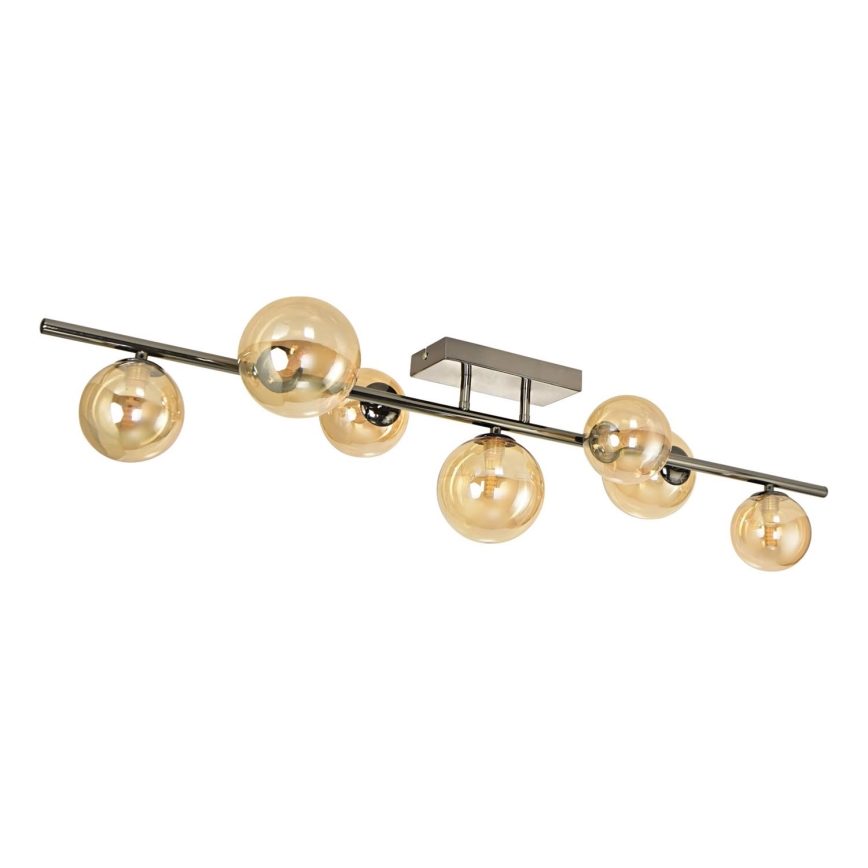 Brilagi - LED Přisazený lustr MILLA 7xG9/3W/230V lesklý chrom/zlatá