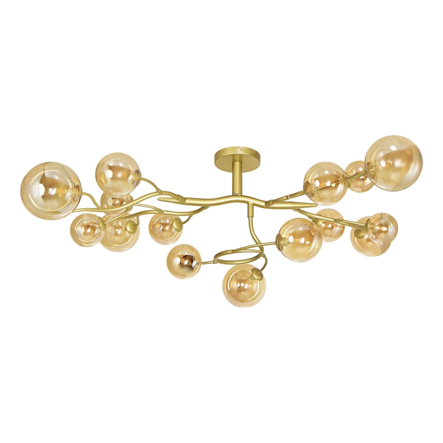 Brilagi - LED Přisazený lustr MISTEL 15xG9/3W/230V zlatá