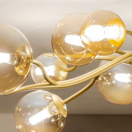 Brilagi - LED Přisazený lustr MISTEL 15xG9/3W/230V zlatá