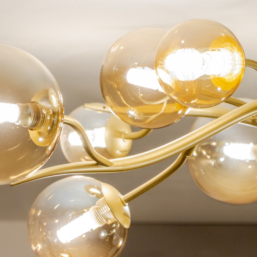 Brilagi - LED Přisazený lustr MISTEL 15xG9/3W/230V zlatá