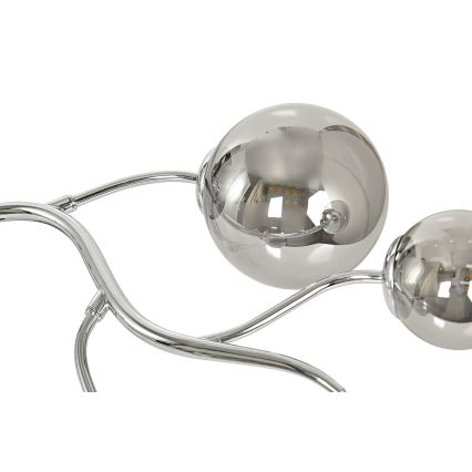 Brilagi - LED Přisazený lustr MISTEL 6xG9/3W/230V lesklý chrom/kouřová