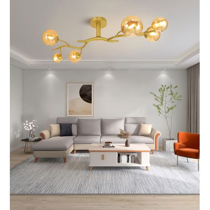 Brilagi - LED Přisazený lustr MISTEL 6xG9/3W/230V zlatá
