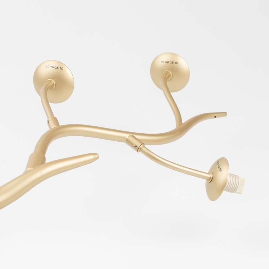 Brilagi - LED Přisazený lustr MISTEL 6xG9/3W/230V zlatá