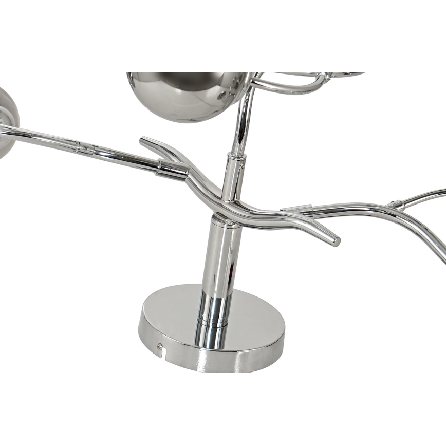 Brilagi - LED Přisazený lustr MISTEL 9xG9/3W/230V lesklý chrom/kouřová