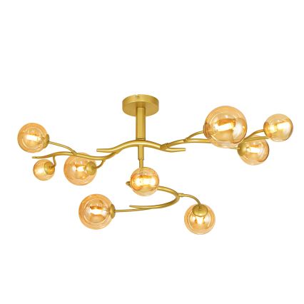 Brilagi - LED Přisazený lustr MISTEL 9xG9/3W/230V zlatá