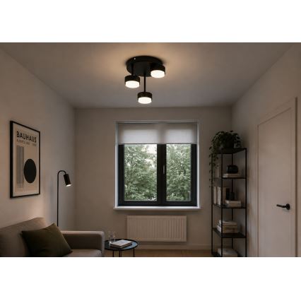 Brilagi - LED Přisazený lustr MONO 3xGX53/30W/230V černá
