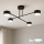 Brilagi - LED Přisazený lustr MONO 4xGX53/13W/230V černá