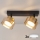 Brilagi - LED RGB+CCT Stmívatelné bodové svítidlo AURA LUX 2xGX53/14W/230V 2700-6500K Wi-Fi Tuya černá/zlatá