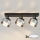 Brilagi - LED RGB+CCT Stmívatelné bodové svítidlo AURA LUX 3xGX53/14W/230V 2700-6500K Wi-Fi Tuya černá/kouřová