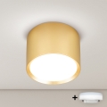 BRILAGI - LED RGB+CCT Stmívatelné bodové svítidlo SMOOTH 1xGX53/14W/230V 60x82 mm 2700-6500K Wi-Fi Tuya zlatá