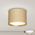 Brilagi - LED RGB+CCT Stmívatelné bodové svítidlo STRIPY 1xGX53/14W/230V 2700-6500K Wi-Fi Tuya zlatá