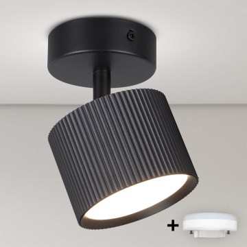 BRILAGI - LED RGB+CCT Stmívatelné bodové svítidlo STRIPY 1xGX53/14W/230V pr. 82 mm 2700-6500K Wi-Fi Tuya černá