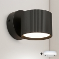 Brilagi - LED RGB+CCT Stmívatelné nástěnné bodové svítidlo STRIPY 1xGX53/14W/230V 2700-6500K Wi-Fi Tuya černá