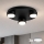 Brilagi - LED RGB+CCT Stmívatelné stropní svítidlo MONO 3xGX53/14W/230V 2700-6500K Wi-Fi Tuya pr. 30 cm černá
