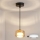 Brilagi - LED RGB+CCT Stmívatelný lustr na lanku AURA LUX 1xGX53/14W/230V 2700-6500K Wi-Fi Tuya černá/zlatá