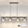 Brilagi - LED RGB+CCT Stmívatelný lustr na lanku AURA LUX 4xGX53/14W/230V 2700-6500K Wi-Fi Tuya černá/kouřová