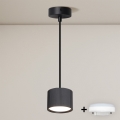 Brilagi - LED RGB+CCT Stmívatelný lustr na lanku STRIPY 1xGX53/14W/230V 2700-6500K Wi-Fi Tuya černá