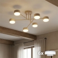 BRILAGI - LED RGB+CCT Stmívatelný přisazený lustr MONO 6xGX53/14W/230V 2700-6500K Wi-Fi Tuya béžová