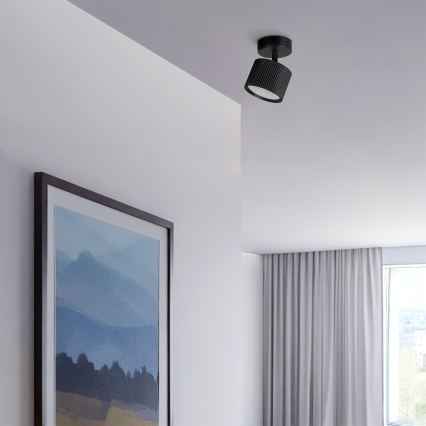BRILAGI - LED RGB+CCT Stmívatelné bodové svítidlo STRIPY 1xGX53/14W/230V pr. 82 mm 2700-6500K Wi-Fi Tuya černá