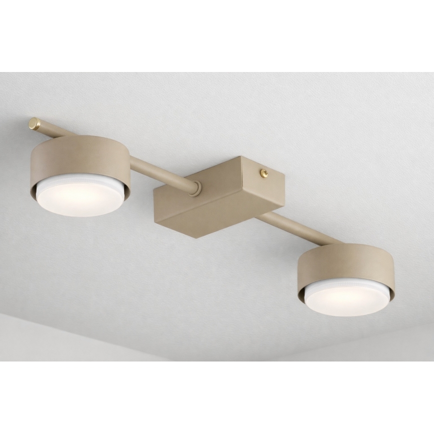 Brilagi - LED RGB+CCT Stmívatelné bodové svítidlo MONO 2xGX53/14W/230V 2700-6500K Wi-Fi Tuya béžová