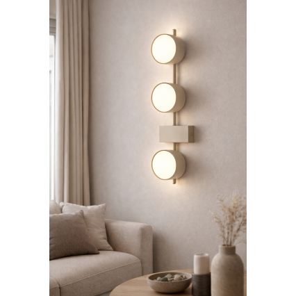 Brilagi - LED RGB+CCT Stmívatelné bodové svítidlo MONO 3xGX53/14W/230V 2700-6500K Wi-Fi Tuya béžová
