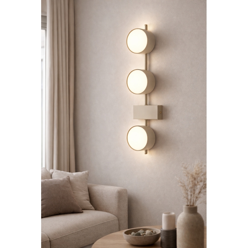 Brilagi - LED RGB+CCT Stmívatelné bodové svítidlo MONO 3xGX53/14W/230V 2700-6500K Wi-Fi Tuya béžová