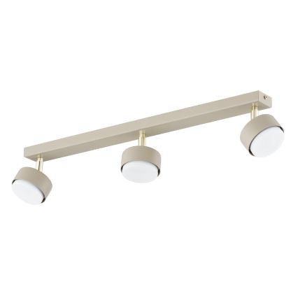 Brilagi - LED RGB+CCT Stmívatelné bodové svítidlo MONO 3xGX53/14W/230V 2700-6500K Wi-Fi Tuya béžová