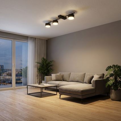 Brilagi - LED RGB+CCT Stmívatelné bodové svítidlo MONO 3xGX53/14W/230V 2700-6500K Wi-Fi Tuya černá