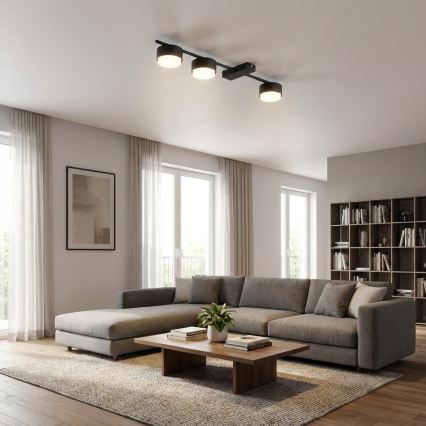 Brilagi - LED RGB+CCT Stmívatelné bodové svítidlo MONO 3xGX53/14W/230V 2700-6500K Wi-Fi Tuya černá