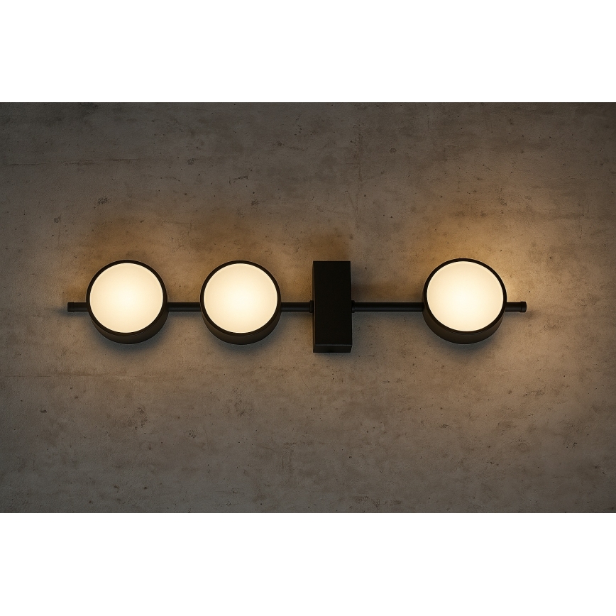 Brilagi - LED RGB+CCT Stmívatelné bodové svítidlo MONO 3xGX53/14W/230V 2700-6500K Wi-Fi Tuya černá