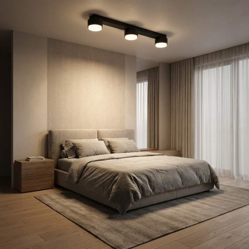 Brilagi - LED RGB+CCT Stmívatelné bodové svítidlo MONO 3xGX53/14W/230V 2700-6500K Wi-Fi Tuya černá