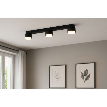 Brilagi - LED RGB+CCT Stmívatelné bodové svítidlo MONO 3xGX53/14W/230V 2700-6500K Wi-Fi Tuya černá
