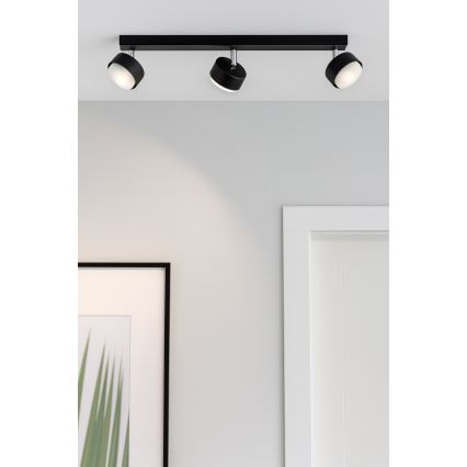 Brilagi - LED RBG+CCT Stmívatelné bodové svítidlo MONO 3xGX53/14W/230V 2700-6500K Wi-Fi Tuya černá