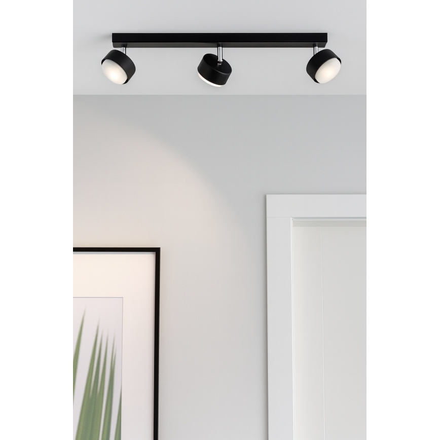 Brilagi - LED RBG+CCT Stmívatelné bodové svítidlo MONO 3xGX53/14W/230V 2700-6500K Wi-Fi Tuya černá