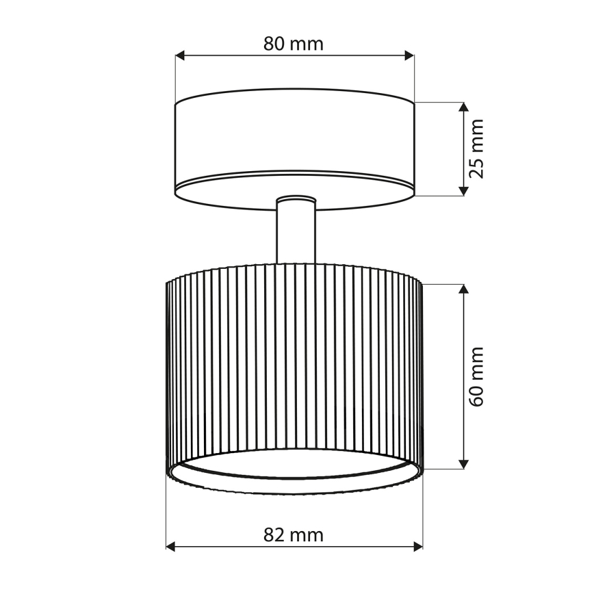 Brilagi - LED RGB+CCT Stmívatelné bodové svítidlo STRIPY 1xGX53/14W/230V 2700-6500K Wi-Fi Tuya bílá