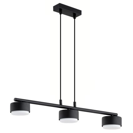 Brilagi - LED RBG+CCT Stmívatelný lustr na lanku MONO 3xGX53/14W/230V 2700-6500K Wi-Fi Tuya černá